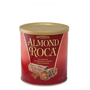 Almond Roca Buttercrunch Toffee with Almonds, 10 oz by Almond Roca