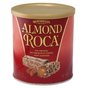 10 oz ALMOND ROCA Canister - Case of 9 Canisters