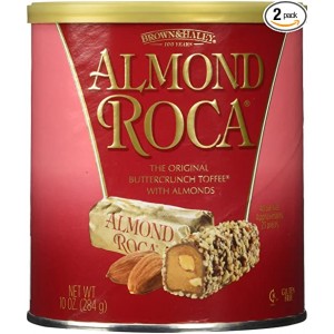 Brown and Haley Almond Roca 10 OZ Can (2 Pack)
