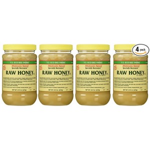 Y.s. Eco Bee Farms Raw Honey - 22 Oz Jars (4 Count (22oz Each))